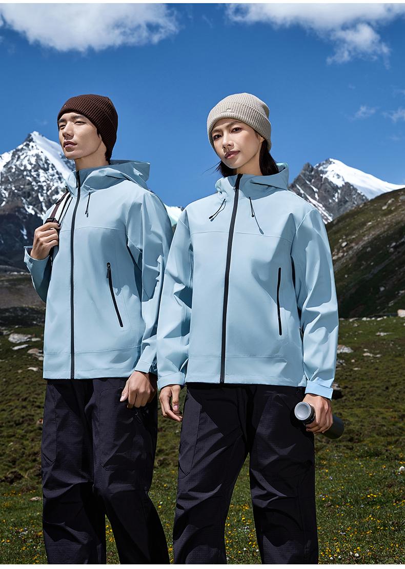 2025秋冬百搭时尚简约连帽纯色单冲,女装短外套,衫都服饰