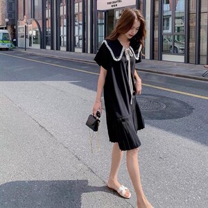 韩版连衣裙,女装连衣裙,依多坊