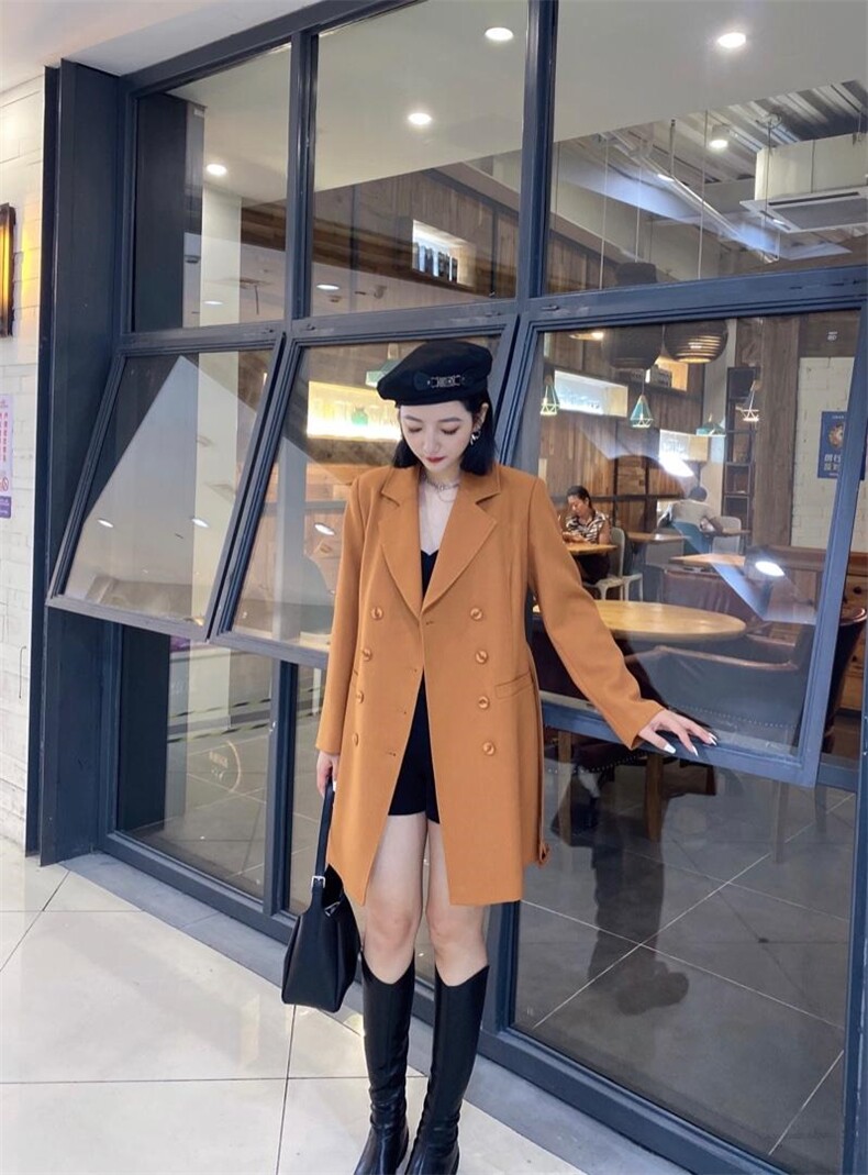 【现货】2021秋季外套西装精纺TR面料系列款88017，女装西装，蓝典