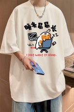 华夫格t恤男短袖男大码五分袖HT73447-P22，男装T恤，电商A040