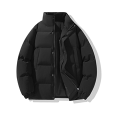 新款冬季男士加棉加厚棉衣休闲立领宽松保暖棉袄面包服M2001-P58，男装棉衣，星座1403A