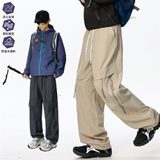 工装裤冲锋裤男户外机能风登山运动裤休闲裤AK0258-P53，男装工装外套，星座308B-2