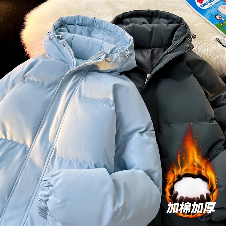 连帽百搭面包服棉衣男冬季宽松加厚保暖休闲棉袄外套MY8555-P60特,男装棉衣,星座610（原A335）