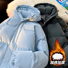 连帽百搭面包服棉衣男冬季宽松加厚保暖休闲棉袄外套MY8555-P60特，男装棉衣，星座610（原A335）