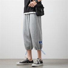 转化5.8%！！2023夏季男士七分裤宽松学生运动短裤DK02P40，男装休闲裤，电商B220
