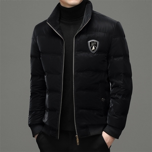 F105秋冬新款2023年男士休闲羽绒服加厚保暖夹克外套P210图片