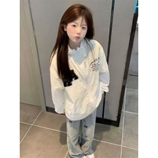 H1007-P45大#潮流夏季薄款防晒衫长袖外穿帽衫，女装T恤，星座617A-2