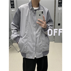美式飞行员夹克男春秋季ins潮牌宽松休闲棒球服外套JK06592-P65，男装夹克，星座308B-1