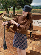 新款现货麂皮绒外套套装B276-2533-套装P195-K298,上衣P145-K228，女装套装/套裙，浙宝276（原081）