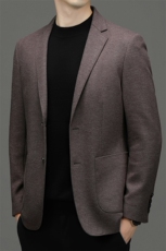BW63681钱塘2020-2中年男士冬季厚款商务休闲毛呢时尚西服P290，男装西服，钱塘207-2