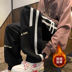 ！2025秋冬青少年直筒休闲裤灯芯绒长裤WK2065特P38加绒45图片