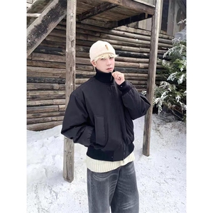 网图有货 立领棒球棉服男廓形飞行夹克短款棉衣 MY820-P98图片