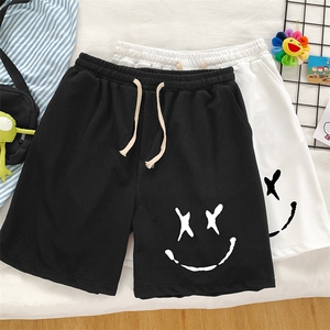 MK37190-P15 冰丝短裤男士大码宽松休闲五分裤男运动中裤图片