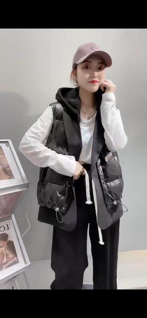 羽绒马甲，女装马甲，爱丽伽