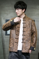 新品风《逆鳞·伏羲》潮修身盘扣夹克情侣中式唐装外套JK92，男装夹克，星座305A（原312A-1）