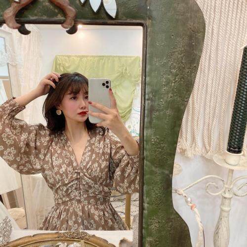 法式重工艺连衣裙，女装连衣裙，Mu Mu