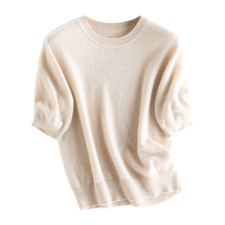 羊绒衫女山羊绒秋冬内搭针织打底纯色毛衣,女装羊绒衫,品秋羊绒