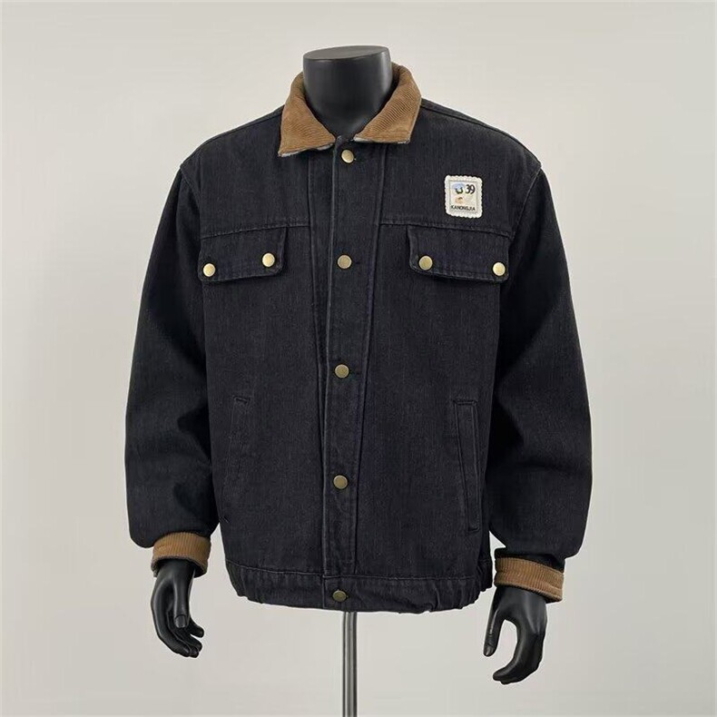 2025春秋痞帅外套男高街潮牌港风日系原宿风韩版潮流宽松夹克B26，男装夹克，星座1116A-1（原606A）