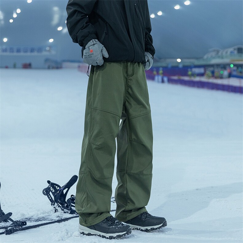 滑雪裤宽松加绒冲锋裤休闲裤A014-DY25556-特P50,男装卫衣,电商A014