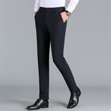 YDL1010男士2023年春季新款弹力青年西裤修身薄款休闲裤中腰P66,男装休闲裤,电商B360