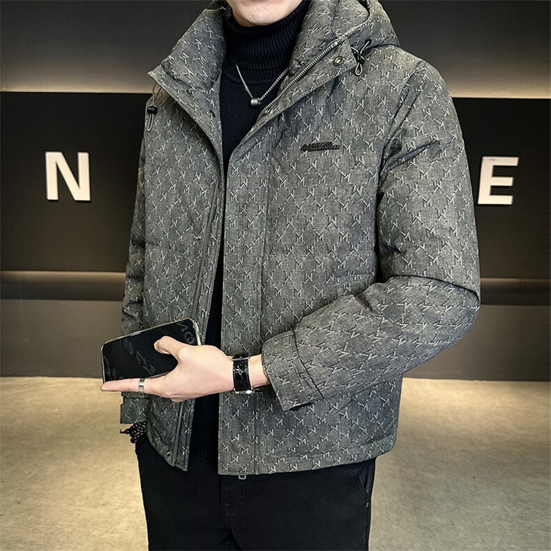 大货标50灰鸭绒男装羽绒服C317-Y6880-P225298图片