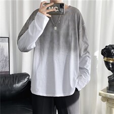 扎染长袖ins学生内搭简约百搭T恤上衣服已下架W523-P28，男装T恤，星座512-4