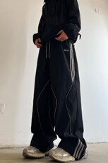 美式机能冲锋裤子男秋冬款潮牌宽松直筒休闲百搭阔腿伞兵工装长裤，男装休闲裤，星座302B