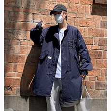 港风休闲男士春季风衣中长款HY99P55，男装风衣，星座1116-2