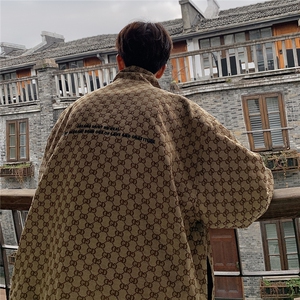 港风模特夹克男大码夹克男女情侣百搭外套男JK8750P95控128图片
