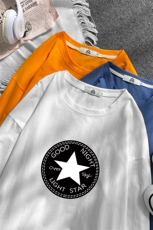 TX3008-P28纯棉长袖t恤男大码圆领打底衫体恤上衣服，男装T恤，电商A040
