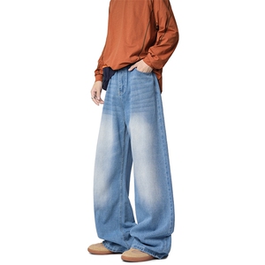 K5909-尺码S-2XL-P65-X88-克重：350g-无影墙-牛仔裤图片