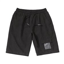20夏季日系大码休闲中裤潮流运动工装沙滩短裤五分裤K1028-P20，男装休闲裤，电商A009A（原A058A）