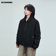 1506/Q68080/P63美式高街薄款刺绣百搭外套座山雕男女同款夹克潮，男装夹克，星座1506