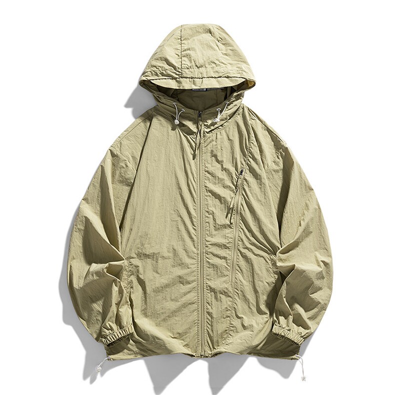 新款-休闲皮肤衣锦纶防晒50+时尚防嗮衣XZ301b-2-FS2311P48，男装防晒衣，星座301B-2（原A443-1）