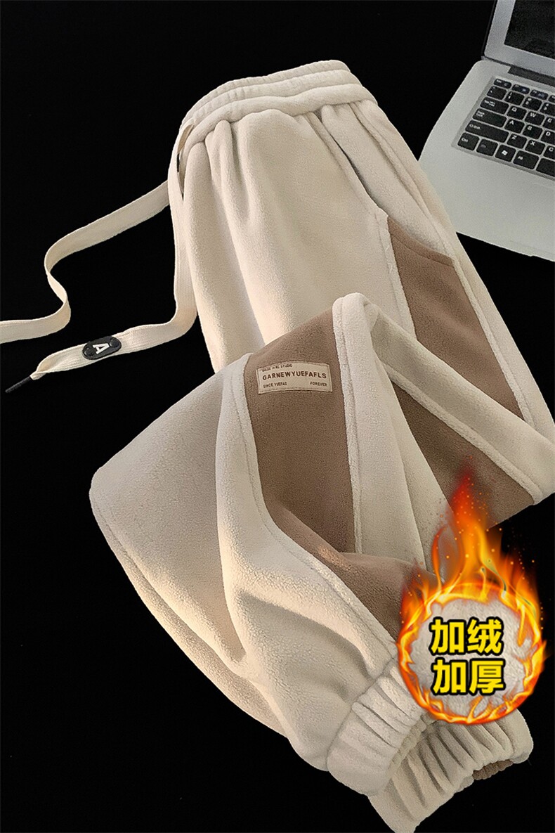 人气主推双面奥粒绒加绒加厚休闲裤男416B-1-KL756-特P50控88,男装卫衣,星座416B-1