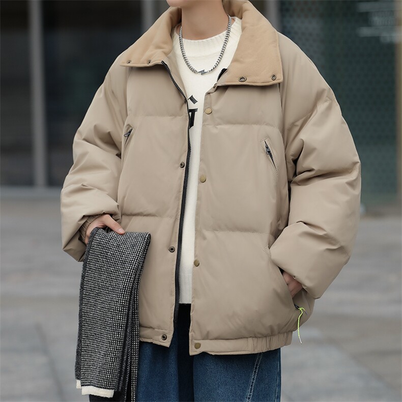现货冬季ins宽松保暖面包服外套潮流防水户外工装棉衣W7921-P78,男装棉衣,星座512-4