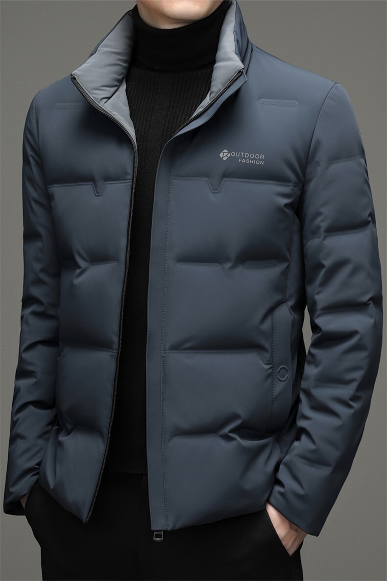 BZL2168钱塘2020-3冬季羽绒服白鸭绒防寒保暖外套加厚P248,男装羽绒服,钱塘207-3