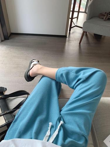 【现货】慵懒茧型华夫格奶奶裤,女装,海维恩