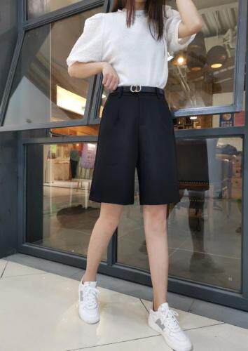 2021早秋新款五分裤带弹力M一ⅩXL，其它，简 影