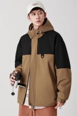 Cityboy情侣时尚连帽冲锋衣外套夹克团体班服，男装夹克，星座301D-5(原星座1415）