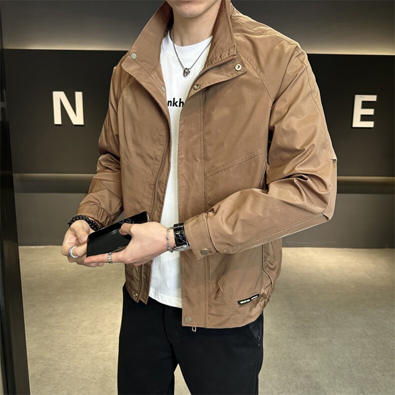 夹克男秋季立接高品质外套型男商务休闲百搭外套夹克N8819-P65,男装夹克,星座310B-3