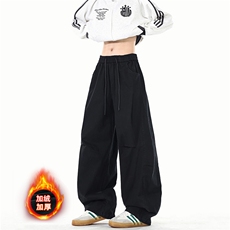 冬季新款纯棉高品质加绒加厚直筒休闲裤A111-A699JR-P58，男装卫衣，电商基地A111