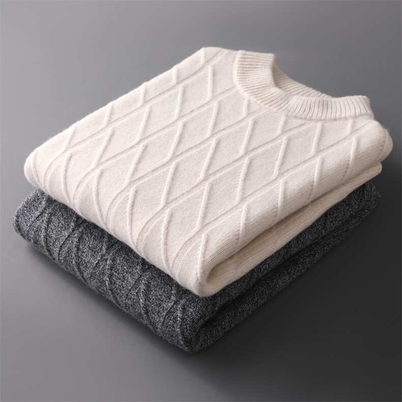 新款都市型男羊毛衫简约时尚百搭保暖打底毛衣男装，男装羊毛衫，冬季工坊