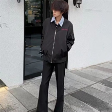 2025春秋痞帅外套男高街潮牌港风日系原宿风韩版潮流宽松夹克，男装夹克，四季星座505