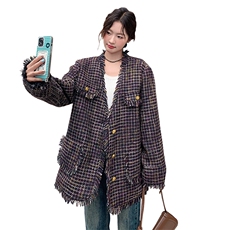 新款，大码小香风外套。有买家秀B081-8713-P165-K238，女装短外套，浙宝276（原081）