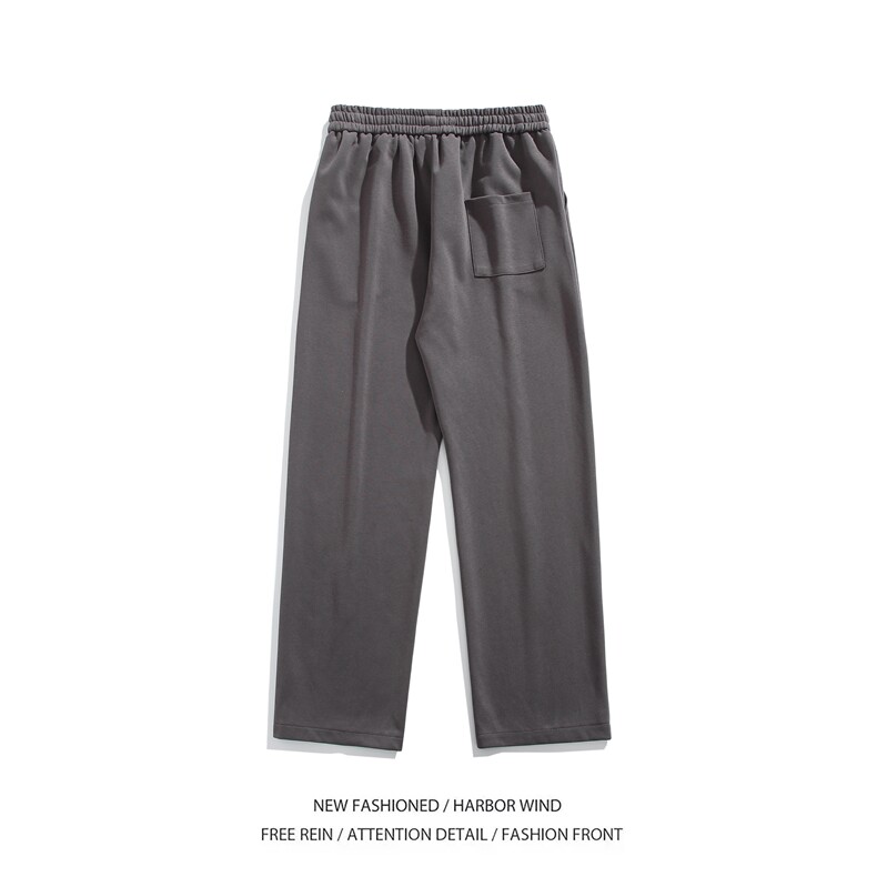 抖音品质潮流宽松拉链褶皱设计宽松冲锋裤B315-K24002-p55控78,男装休闲裤,电商B315