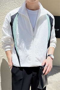 夏季运动外套男超轻薄加肥加大码情侣防晒衣服A236-5016-P65图片