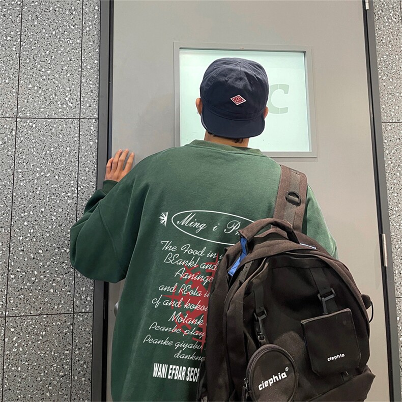 23秋季新款320G华棉圆领卫衣面布棉WH3229-P35控58,男装卫衣,电商B370