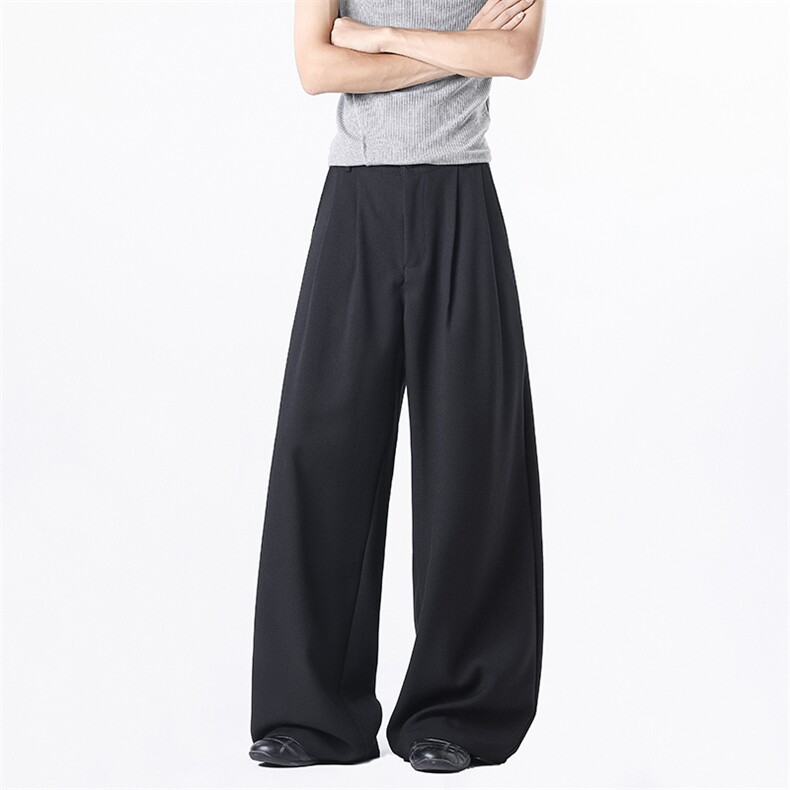 B258-F25018-P50控88抖音品质休闲西裤80%涤纶17%人棉3%氨纶,男装西裤,电商B258