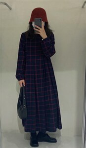 秋款韩同步连衣裙,女装连衣裙,韩昭昭 HZAZ